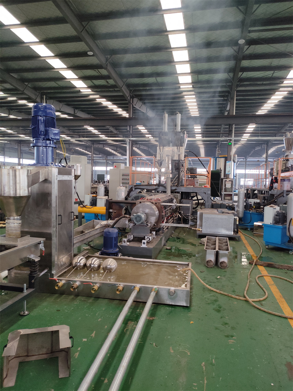 雙螺桿水環造粒機_雙螺桿水環造粒機_玖德隆